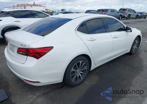 2016 Acura Tlx из США, поврежденный, VIN 19UUB1F37GA007343